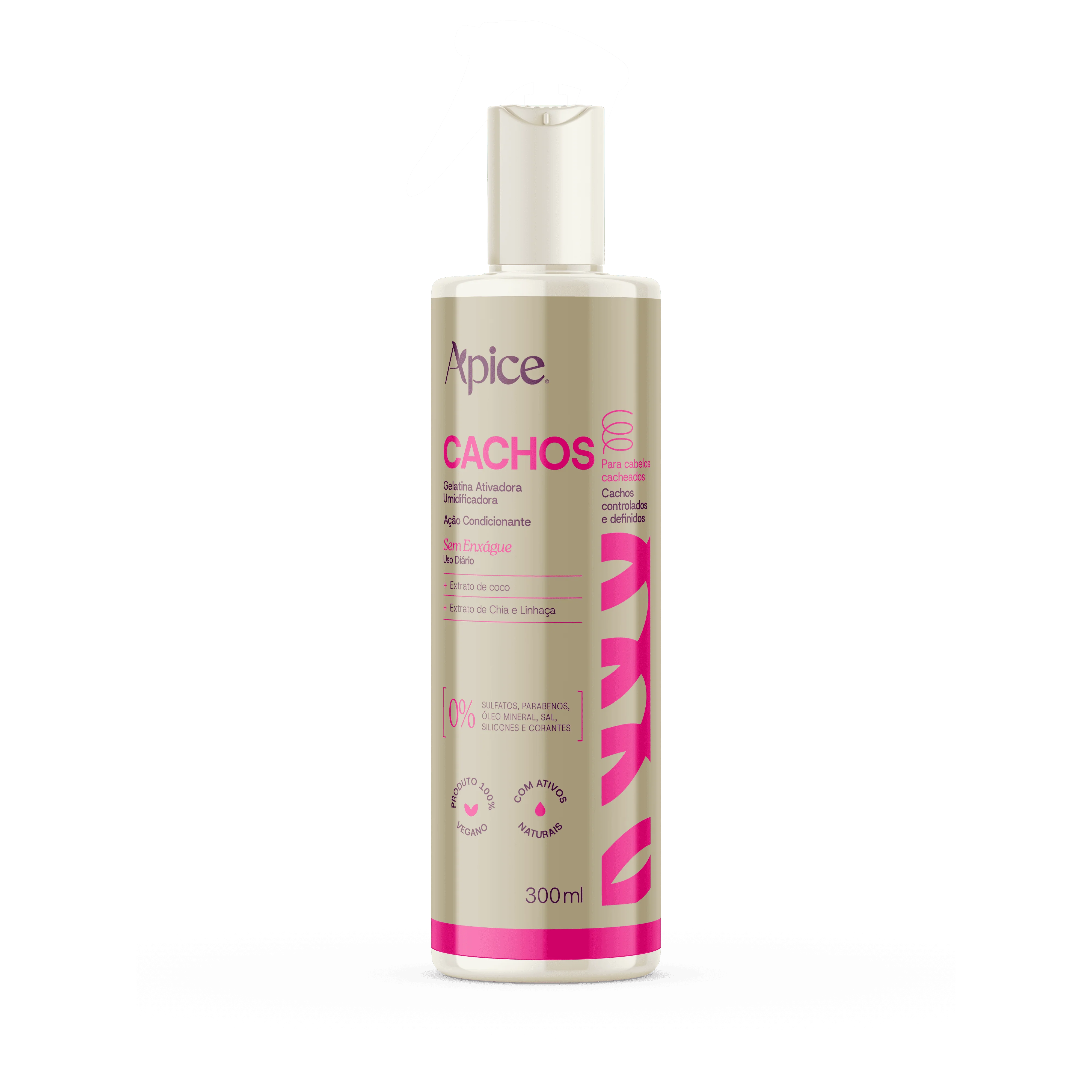 Gelatina Ativadora e Nutritiva Cachos Essence 300 ml