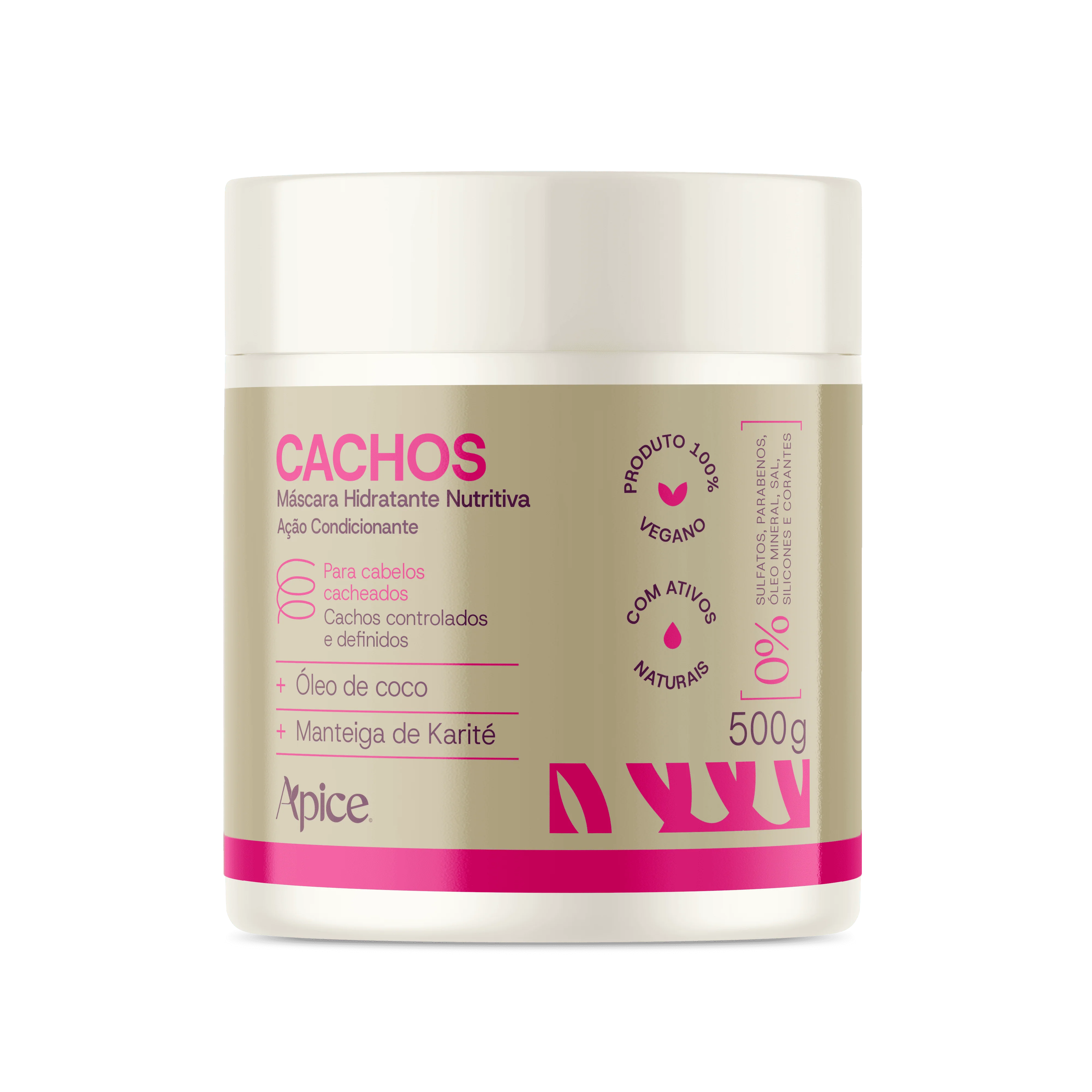 Máscara Cachos Essence Hidratante Nutritiva 500g