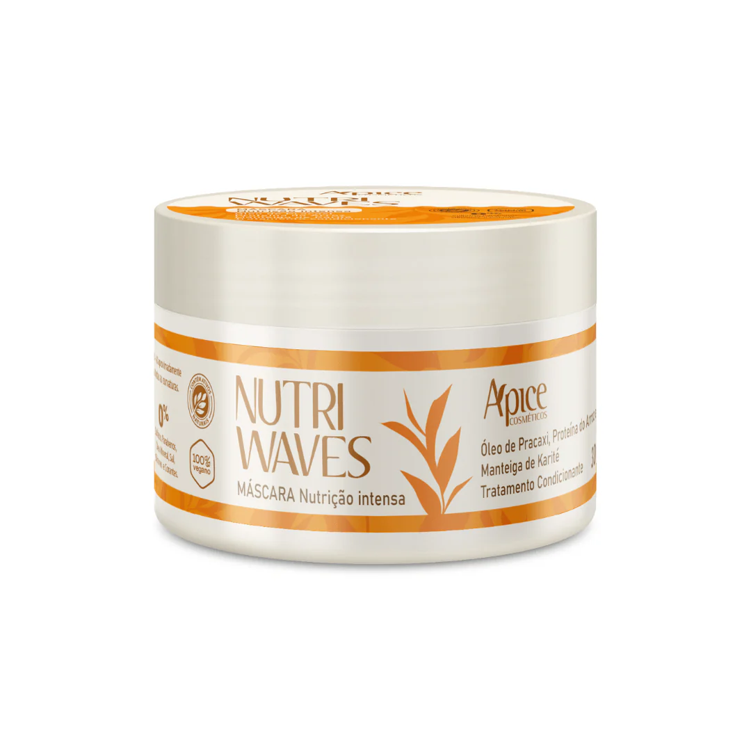 Máscara Nutri Waves  Nutrição Intensa 300G - Tratamento Condicionante