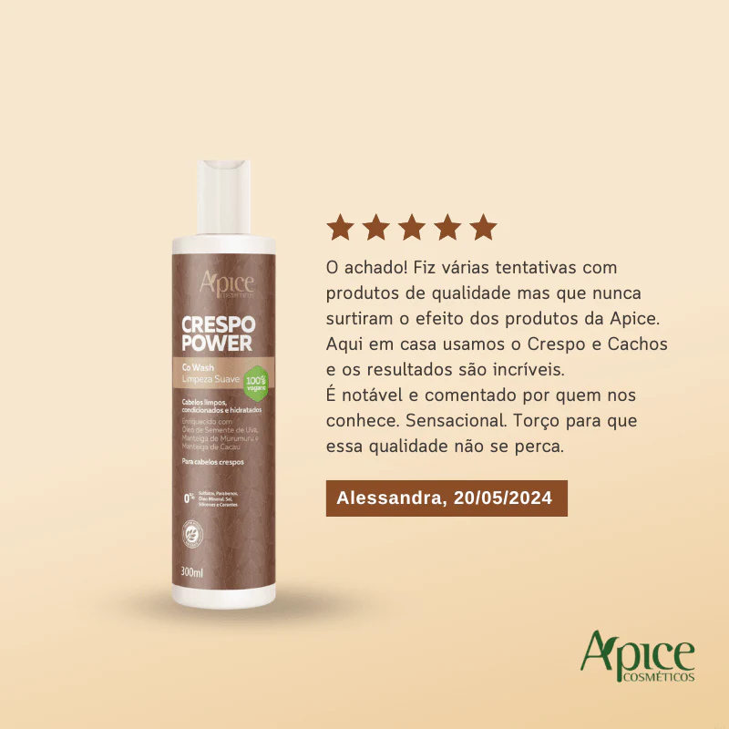 Kit Crespo Power 3 - Co Wash, Condicionador e Máscara (3 ITENS) - Image 9
