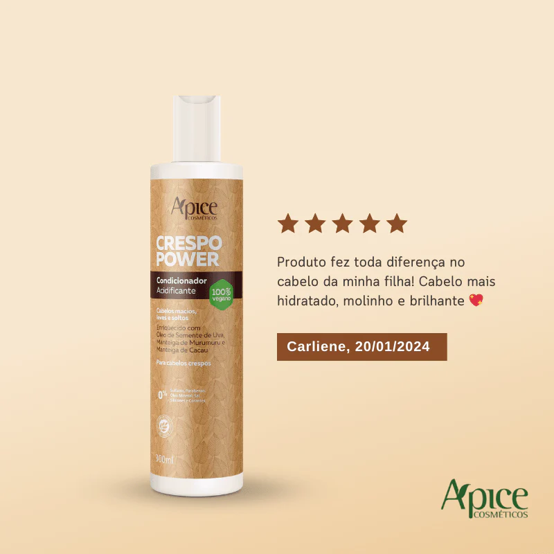 Kit Crespo Power - Co Wash, Condicionador e Creme de Pentear (3 ITENS) - Image 12
