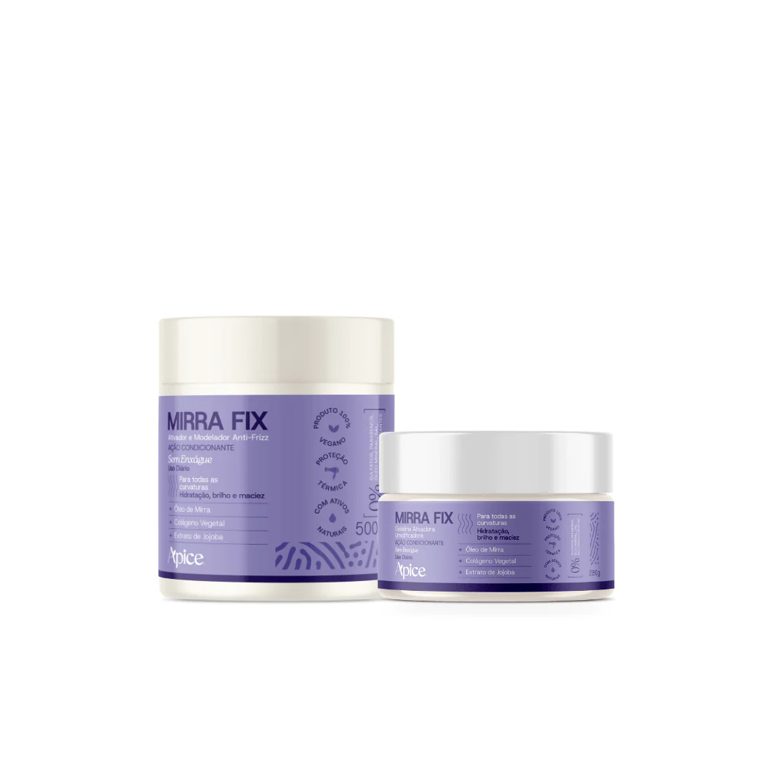 Kit Mirra Fix - Ativador e Gelatina (2 ITENS)