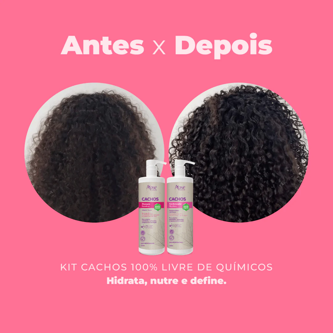Kitão Cachos 1000 ml - Shampoo e Condicionador (2 ITENS) - Image 2