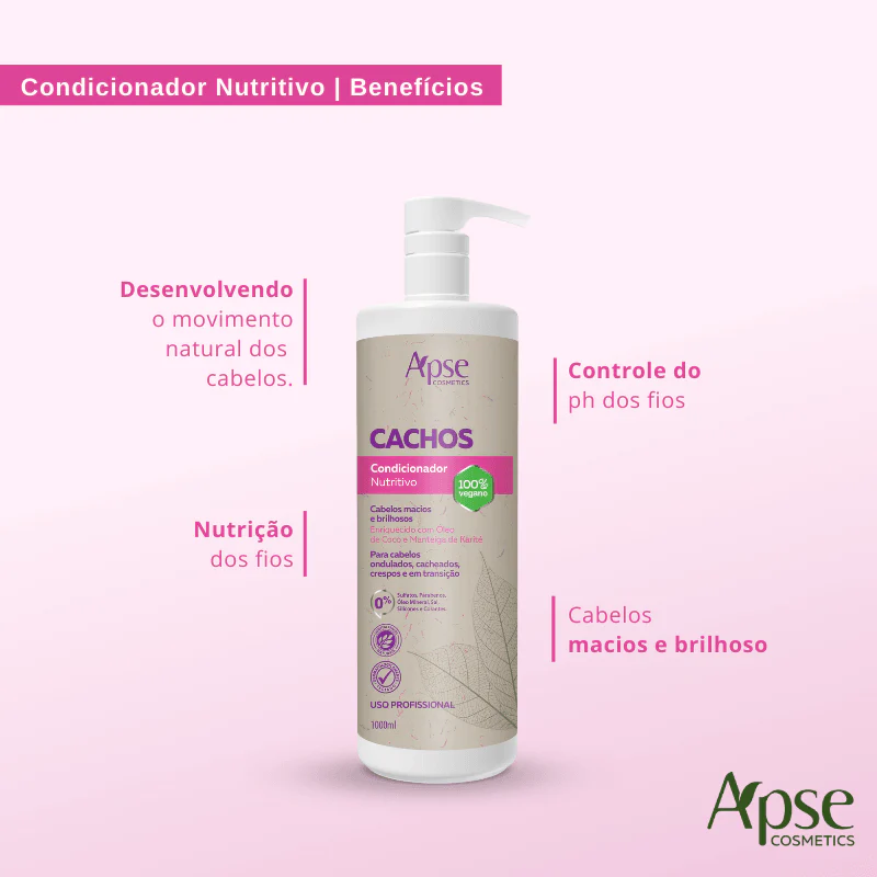 Kitão Cachos 1000 ml - Shampoo e Condicionador (2 ITENS) - Image 5